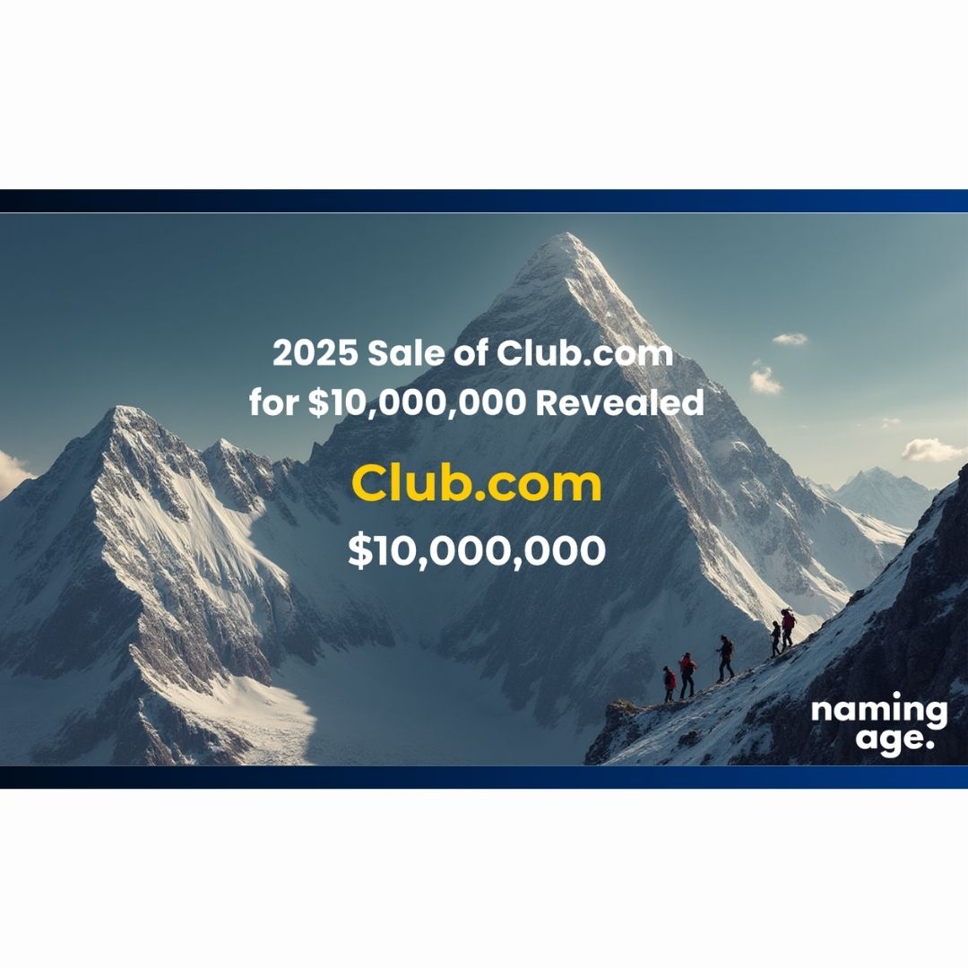 2025 Sale of Club.com for $10,000,000 Revealed